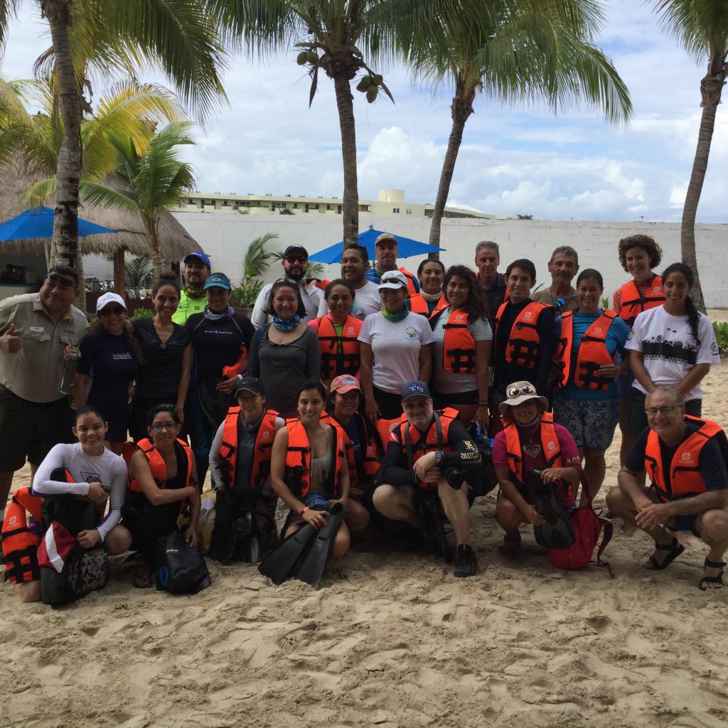 RAD participa en curso sobre restauración de arrecifes como estrategia para la reducción del riesgo costero en Cancún